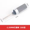 2.35mm papel de lija Cabeza de pulido tipo vástago de doble uso seco y húmedo Cabeza de pulido de papel de lija al agua Pulido de jade ágata jade Vástago 5000 mallas