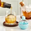 Molde Creativo Pequeño de Bombilla de Luz para Bolas de Hielo Bandeja de Hielo Suave de Silicona para Whisky Herramienta de Cocina Casero Fabricante de Bolas de Hielo Redondas Venta al por Mayor