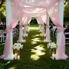 Cortina de Gasa de Malla Borgoña Más Vendida de Amazon para Fiesta de Bodas, Fiesta de Cumpleaños, Decoración de Fondo, Red de Gasa para Bodas