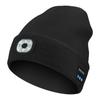 Correr de noche al aire libre pesca nocturna iluminación luminosa linterna frontal LED gorra con música suministro transfronterizo gorra con lámpara y auriculares bluetooth inalámbricos
