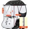 Toldo para Patinete Eléctrico, Parasol, Cubierta a Prueba de Viento para Bicicletas Eléctricas, Protección Solar, Modelo Nuevo Cubierta de Lluvia para Bicicletas y Motocicletas