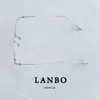 Armazón de Titanio Ultraligero 4.9g Gafas de Prescripción Ovaladas para Mujer, Estilo Crema, Cat-Eye Artístico Retro sin Armazón, Se Pueden Personalizar con Lentes de Prescripción