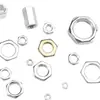 Tuercas Hexagonales para Iluminación al por Mayor, Tuercas de Rosca Fina, Tuercas Delgadas de Borde Pequeño, Tuercas Planas para Emparejar con Tubos Dentados, Tuercas Hexagonales Engrosadas