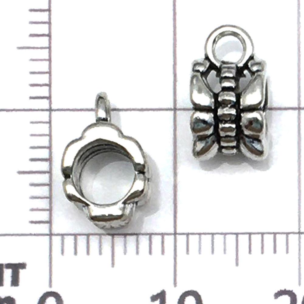 8279-M-古银三通挂头6x10孔4mm-锌合金-0.6g