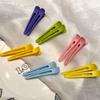 Maquillaje Estilo Ins Pinza de Pico de Pato Color Caramelo Pinza para el Cabello Pinza Lateral Cabello Roto Flequillo Accesorios Laterales para el Cabello Tocado Japonés y Coreano