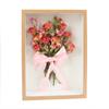 Marco de fotos de flores secas hueco personalizado de fábrica DIY 5 cm set marco de mesa concha bloques de construcción display marco de fotos tridimensional engrosado venta al por mayor
