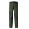 Pantalones de senderismo para exteriores OLA de talla europea transfronteriza estilo americano nuevo, pantalones softshell de otoño, pantalones largos casuales funcionales para hombre