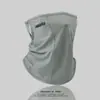 Seda de Hielo Protector Solar Verano Cubre Rostro para Hombre Bufanda Cubierta a Prueba de Viento Toalla Facial para Montar al Aire Libre Mascarilla Facial Transpirable Velo