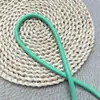 Corda trançada personalizada de 8mm 150cm corda única 97 cores em estoque Corda de poliéster para DIY feita à mão Cordão anti-perda resistente ao desgaste