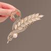 Pinza de Oreja de Trigo Ojo de Gato Temperamento Elegante Pinza de Pelo Grande Pinza para la Parte Trasera de la Cabeza para Mujer Tocado de Verano Celebridad de Internet Pinza de Tiburón