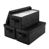 Caja de Almacenamiento Transfronteriza para CDs con Tapa Plegable, Organizador Portátil Tipo Cajón para Cassettes y Discos, Directo de Fábrica