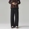 Pantalones Casuales Rectos Sueltos Nuevos Otoño 2026 para Hombre Transpirables Versátiles Deportivos Cómodos Elásticos con Caída Pantalones tipo Sudadera