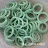Pulsera de Aventurina Natural Pulsera de Aventurina Barra Redonda Gruesa Retro Color Agua Clara Pulsera de Jade para Mujer Regalo para Mamá