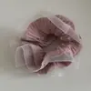 Estilo Coreano Novo Scrunchie de Organza Plissada com Babados Doce Temperamento Elástico de Cabelo Acessório de Cabelo Acessório de Cabeça