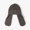 Gorro de punto largo para otoño e invierno que protege las orejas para hombres y mujeres, cálido y a prueba de viento, plegable, adecuado para uso casual al aire libre, gorro de lana simple y versátil