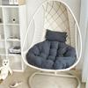 Cojín Grueso para Cesta Colgante, Silla Colgante tipo Nido de Pájaro de Ratán, Cojín para Silla Colgante Individual de Dormitorio, Cojín Redondo para Silla Mecedora Lavable a Máquina
