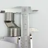 Aço Inoxidável 304 Alongado Curvo Para Pé Dobradiça Parafuso Excêntrico 4*6 Diâmetro Variável Chuveiro Torneira de Chuveiro Peças de Conexão do Pé