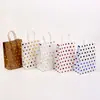 120g Papel Kraft dorado para ropa, bolso de mano, artículo en stock, regalo general, compras, bolsa de papel Kraft, empaque para llevar