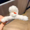 Hobby Óculos Fofos Gato Pelúcia Presilha de Garra Simples Tubarão Presilha de Nuca Doce Presilha Acessórios de Cabelo
