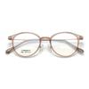 Bangmu nueva altura montura pequeña gafas para miopía montura redonda montura de titanio gafas ultraligeras 7g montura sencilla 9308 venta al por mayor