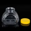 Botella de embalaje de alimentos semiesférica de PET, recipiente de embalaje, botella selladora dispensadora de adobo, tarro sellador de grado alimenticio de gran diámetro