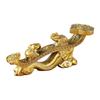 Venta al por mayor de fabricantes, Adornos auspiciosos de latón, Elefante de la suerte, Elefante de la riqueza, Adornos de manualidades para decoración del hogar