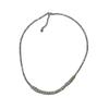 Collar francés de dos cuentas con perla natural de plata esterlina S925, diseño para mujer, ligero, de lujo, elegante, estilo coreano.