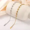 Nuevo Pulsera de Acero Inoxidable para Mujer Fundición Ancla de Barco Diseño de Nicho Versátil Ajustable Joyería de Acero de Titanio Joyería para la Mano