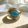 Pulsera ovalada de resina plisada transfronteriza, una pulsera de mujer lujosa y de alta gama, una pieza de joyería elegante y única, al por mayor