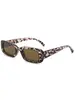 Nuevas Gafas de Sol Rectangulares Pequeñas de Moda Vintage para Mujer y Hombre Gafas de Sol Negras Blancas Protección UV400 Gafas para Exteriores