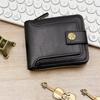 Billetera Nueva para Hombre Transfronteriza Bolso de Cremallera Retro de Alta Gama Almacenamiento de Monedas Explosivo en AliExpress en stock Billetera