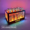 Cubo de Hielo Luminoso Bar Ktv Habitación Privada Led Engrosado Cubo de Cerveza Recargable Cubo de Champán Creativo Cubo de Hielo de Diamante