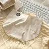 Roupa Íntima Feminina para Esportes de Fitness e Yoga de Verão 7A Seda de Amora Forro Antibacteriano Sem Apertar Roupa Íntima Feminina Sem Costura