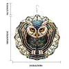 Fl001-024 Sino de Vento Criativo Rotativo Transfronteiriço Decoração Externa de Varanda, Pátio, Casa, Animal de Estimação, Jardim, Ornamento Pendurado para Sino de Vento