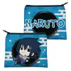 Bolsa de Lienzo Periférica de Anime Naruto Sasuke Kakashi Itachi Bolso de Hombro para Compras Cartera de Monedas de Dibujos Animados Bolsa para Auriculares Tarjetero