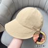 Gorra de béisbol con protección solar transfronteriza para mujer, estilo coreano, versátil, para exteriores, ala ancha, protección solar, secado rápido, sombrero de sol, verano, venta al por mayor