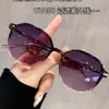 Gafas de sol polarizadas marrones para mujer, sensación de alta gama, adecuadas para caras pequeñas, nuevo estilo 2026, protección UV