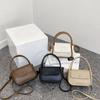 Outono casual viajante pequena bolsa quadrada estilo coreano bolsa de menina textura simples bolsa mensageiro bolsa de ombro bolsa de menina bolsa de mão