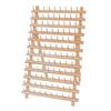 Rack de Armazenamento de Madeira Rack de Bobinas Dobrável Rack de Linha de Costura Linha Encerada Linha de Bobina Rack de Armazenamento Peruca Rack de Bola de Linha de Madeira