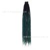 Extensões de Cabelo Dreadlocks Coloridos Reggae Transfronteiriças de Fibra Sintética de 24 Polegadas Dreadlock Duplo DIY