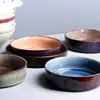 Prato Fundo Cerâmico de 8 polegadas, Prato para Prato Quente Doméstico, Prato de Frutas, Prato de Salada para Restaurante Ocidental, Prato Redondo para Massa Utensílios de Mesa