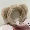 Diadema de Pelo Imitación Visón, de Borde Ancho Celebridad de Internet Otoño e Invierno Lavado de Cara Diadema de Terciopelo de Visón, Diadema para Lavado de Cara de Mujer Venta al por Mayor