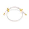 Pulsera de Acero Trenzado Ajustable de Verano Cadena Básica Hilo Rojo para Ensartar Cuentas Pulsera Impermeable DIY en Stock