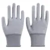 Guantes Antiestáticos de Fibra de Carbono Ropa de Trabajo Resistente al Desgaste Protección Laboral de Fábrica Protección Laboral