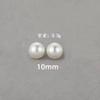 Pendientes de perla con forma de fiebre, de Shijia Zhengyuan, con aguja de plata s925, elegantes y ligeros, de lujo y de alta calidad.
