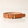 Cinto de moda feminino transfronteiriço estilo coreano, cinto fino decorativo para estudantes, acessório de vestuário para ternos e jeans, personalizável