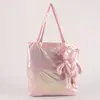 Suministros del Fabricante Tela Plateada Impermeable Muñeco Oso Plegable Publicidad de Negocios Bolsa de Compras Plegable Portátil En Stock