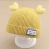 Gorro de bebé de invierno, bonito gorro de lana para recién nacidos, gorro de punto cálido para otoño e invierno para niños y niñas recién nacidos.