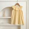 Liquidação de Verão, Vestido para Bebê Menina, Vestido Longo de Manga Longa Princesa para Meninas, Vestido Fino de Algodão Classe A