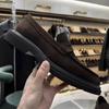 Zapatos de Vestir de Negocios para Hombre Beijiang Wolf Chao Brand Mocasines Slip-on Lazy Lazy de Corte Bajo Transpirables de Piel con Punta Redonda y Suela Gruesa